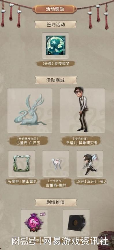 第5人格最新爆料集锦